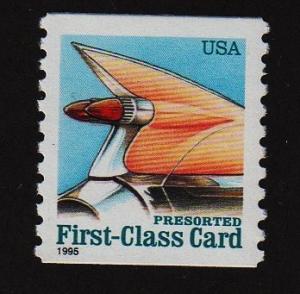#2909 Tailfins Coil  - MNH