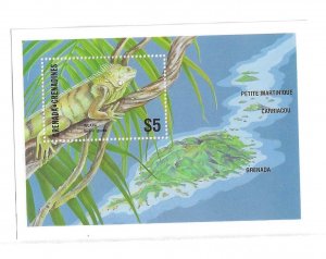 Grenada Grenadines 1986 Wildlife Iguana S/S Sc 786 MNH C10