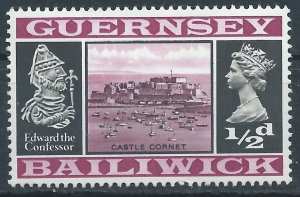 Guernsey 1969 - ½d definitive - SG13 unused