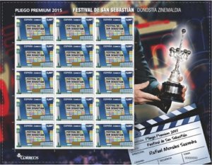 ESPAÑA SPAIN 2015 DONOSTIA-SAN SEBASTIAN FILM FESTIVAL PREMIUN PANE N-23