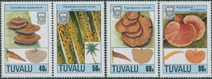 Tuvalu 1988 SG530-533 Fungi set MNH