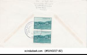 TURKEY - 1967 9th CONGRESS of INTERNATIONAL COMMISSION of LARGE DAM - 2V - FDC