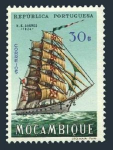 Mozambique 454,MNH.Michel 513. Sailing Ships,1963.Training ship Sagres,1924.