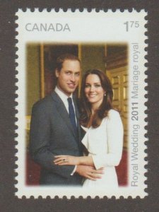 Canada 2465 Prince William & Kate  - MNH