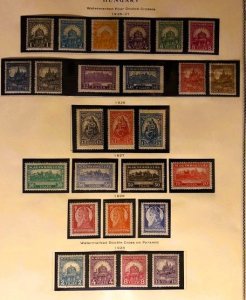 Hungary All Different 403 thru 456 in Mounts - $$$