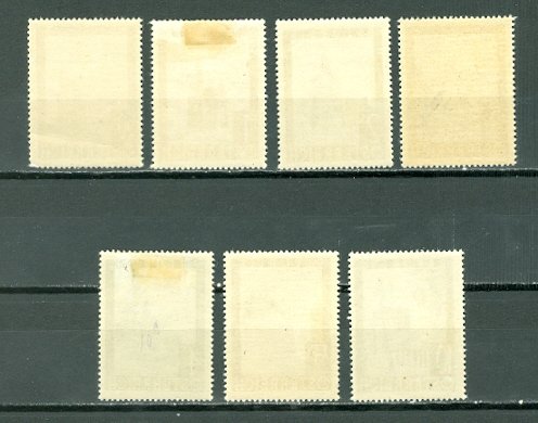 AUSTRIA AIR #C47-53...SET...MINT...$8.40