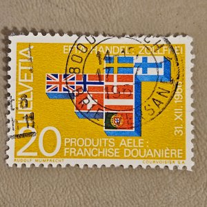 Switzerland Scott #481 Used 2023 SCV $0.25