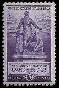 # 902 MINT NEVER HINGED THIRTEENTH AMENDMENT VF+