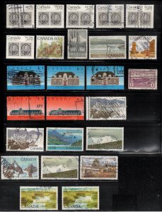 CANADA Lot Of Used High Face Value Stamps - Some Duplication