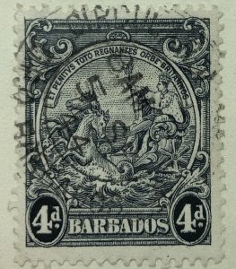 AlexStamps BARBADOS #198 VF Used 
