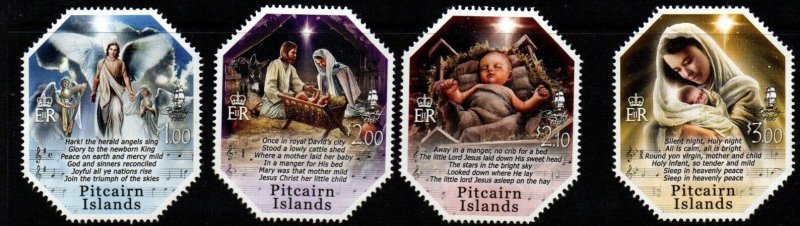 PITCAIRN ISLANDS SG944/7 2015 CHRISTMAS  MNH