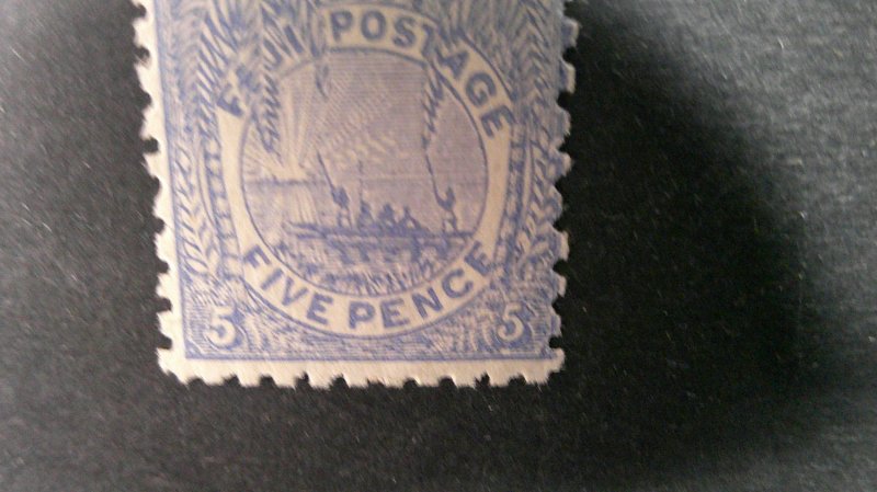 Fiji 1893 Classic Issue Scott# 58 Mint AVG-Fine (C) Light Hinge