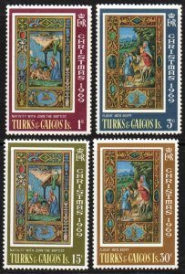 Turks & Caicos Islands Sc #196-199 MNH