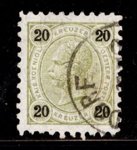 Austria 1890  Scott #58 used