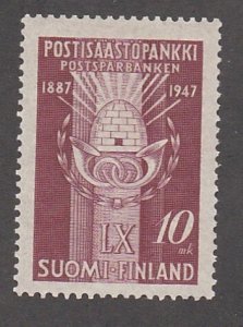 Finland # 264, Postal Savings Emblem, Mint Hinged