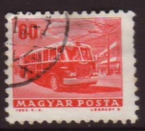 Hungary 1963 SG#1904 60f Red Bus Transport USED.