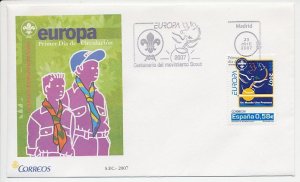 Cover / Postmark Spain 2007 Scouting - Europa