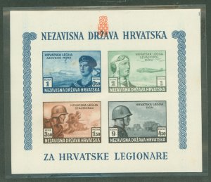 Croatia #B37  Souvenir Sheet