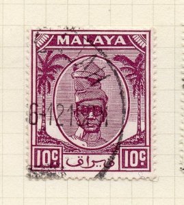 Malaya Perak 1950 Early Issue Fine Used 10c. 278415