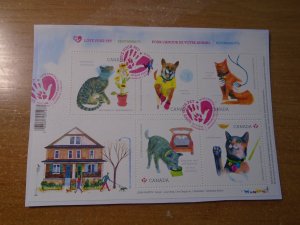 Canada # 2829  Souvenir sheet used