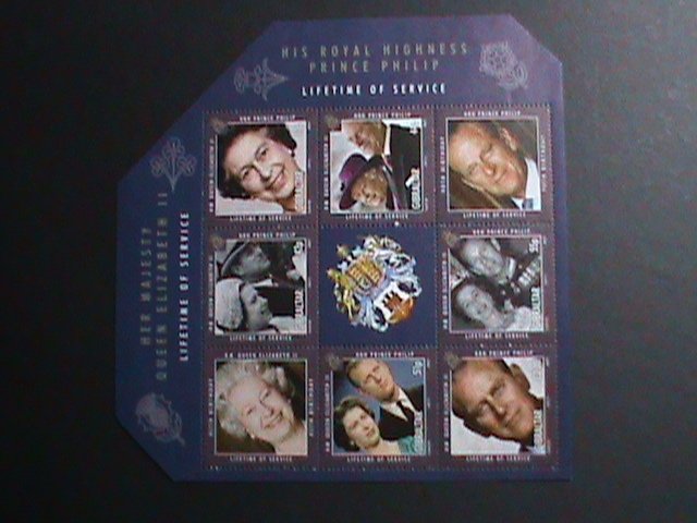 GIBRALTAR-2011-SC#1267-72 -QUEEN ELIZABETH II -MNH S/S-SCV.$24