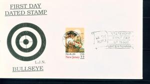 2338 New Jersey First Day Dated