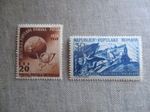 Romania, Scott# 706-707, MNH