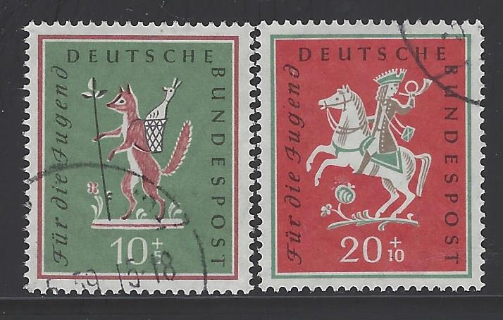 Germany Bund Scott # B360 - B361, used