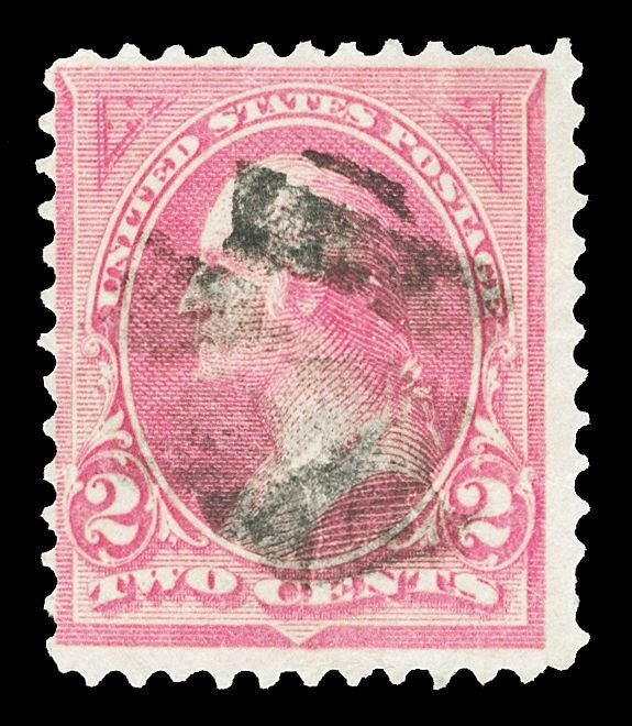 Scott 248 2c Pink Unwatermarked Bureau Issue Used Fine Cat $10