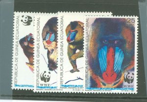 Equatorial Guinea #159-162 Mint (NH) Single (Complete Set) (Wwf)