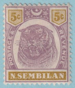 MALAYA - NEGRI SEMBILAN 8  MINT HINGED OG * NO FAULTS VERY FINE! - LKC