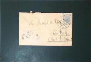 Austria 1905 Cover to New York, letter enclosed - Z3325 