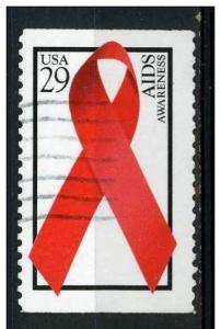 USA 1993 - Scott 2806 used - 29c, AIDS Awareness 