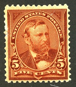 U.S. #255 MINT NG DIST.