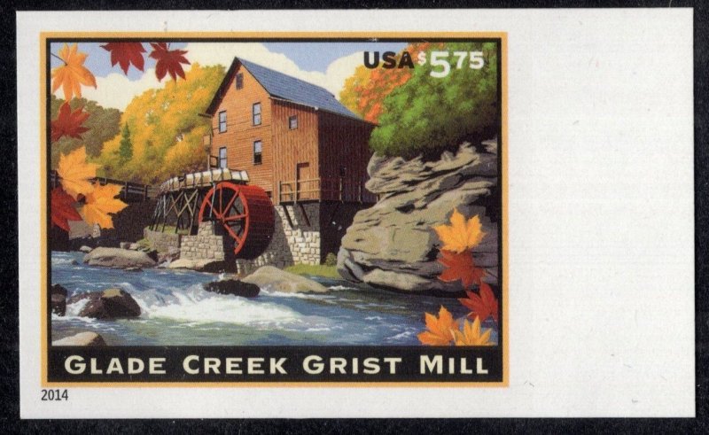 U.S. - 4973a - Imperforate - Glade Creek Ghist Mill- Never Hinged