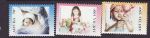 Aruba-Sc#305-7- id5-unused NH set-Christmas-New Year's Day-2007-