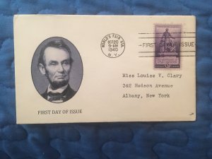 FDC 902 Abe Lincoln