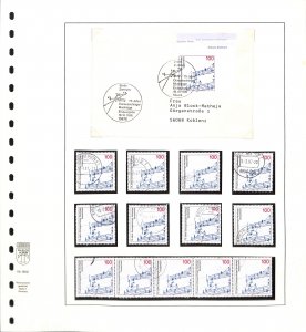 Germany #1948 VFU stamps & FDC music festival