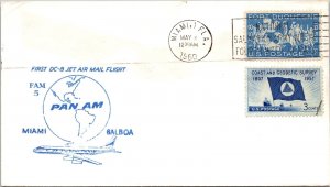 FFC 1960 - PAN AM Fam 5 - Miami, Fl to Balboa Canal Zone - F35589