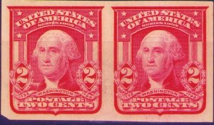 U.S. 1903 #320  Imperf Pair MNH