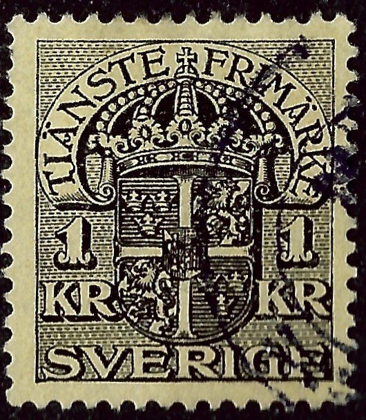 Sweden SC O39 Used F-VF...fill a solid spot...