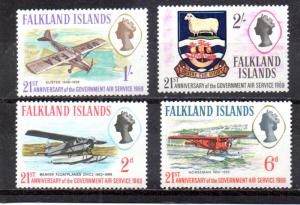 Falkland Islands 180-183 MNH