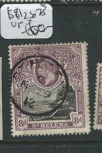 ST HELENA (P2007B) KGV 8D SG75  VFU