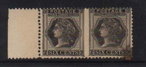 Prince Edward Island #15a VF Mint Pair