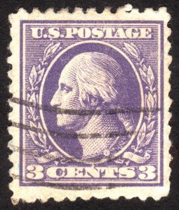 1918, US 3c, Washington, Used, Sc 530