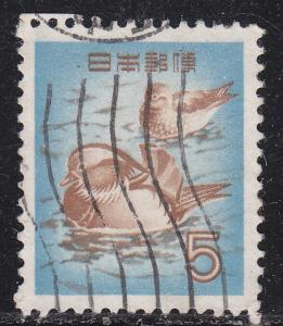 Japan 611 Mandarin Ducks 1955