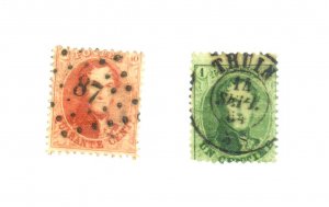 BELGIUM #13 16 USED FINE Cat $51