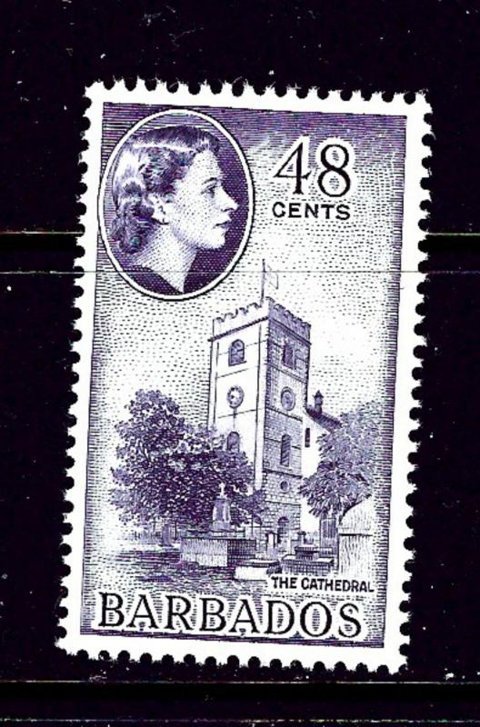 Barbados 244 MNH 1953 The Cathedral