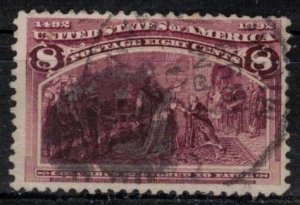 USA - Scott 236 w/ Circular Cancel