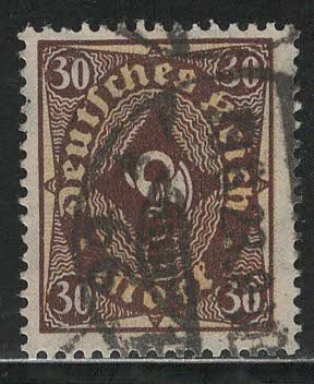 Germany Reich Scott # 183, used, exp h/s